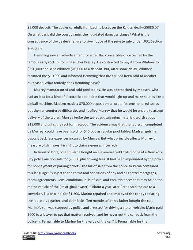 Business Law and the Legal Environment - Page 668